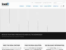 Tablet Screenshot of kwalit.com